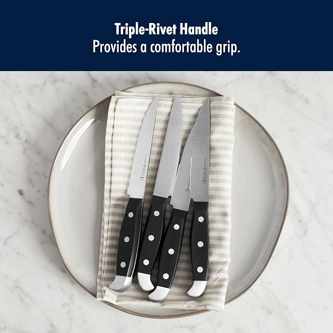 Henckels Statement 15-pc Knife Set with in-Drawer Knife Tray, Razor-Sharp, German Engineered Informed by over 100 Years of Experience, Lightweight and Strong, Dishwasher Safe - Image 7