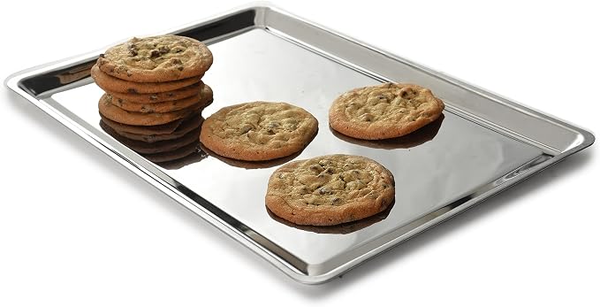 Norpro Stainless Steel Jelly Roll Baking Pan 15 inches x 10 inches x 1 inches, Chrome - Image 3