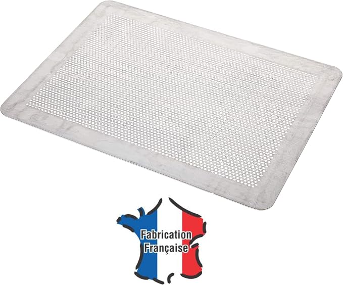 Mali's 43034 – Perforated Flat Aluminium Baking Tray without Edges 40 x 30 cm, Thickness 1.5 mm - Image 4