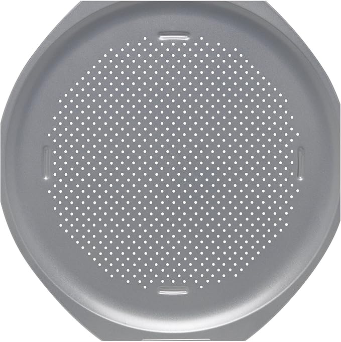 Farberware Insulated Nonstick Bakeware 15.5-Inch Round Pizza Pan, Light Gray - Image 3