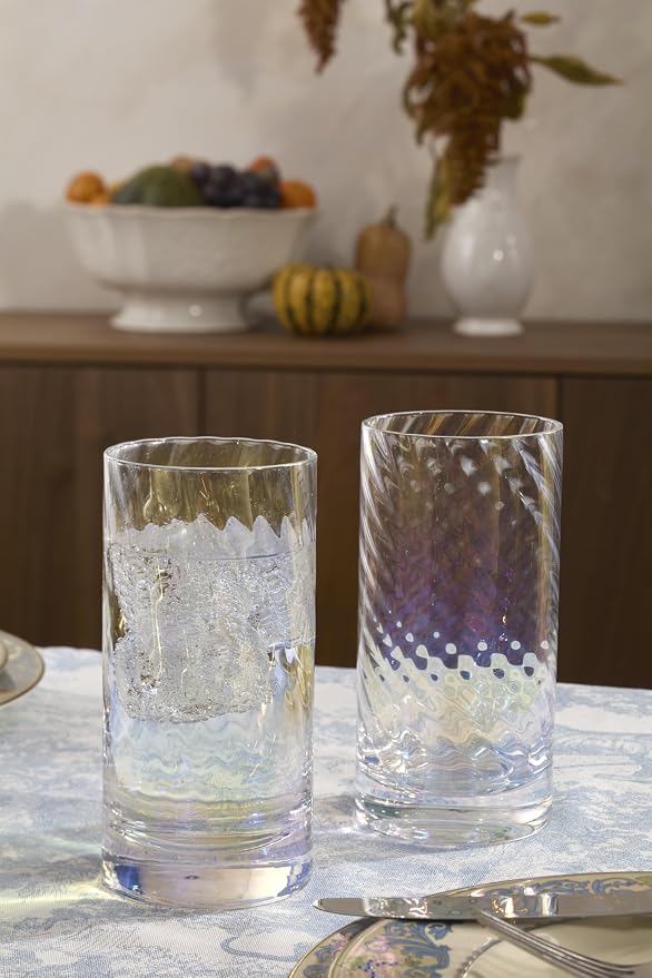 Lenox 897834 Tuscany Classics Iridescent Hiballs, Set Of 4 - Image 4