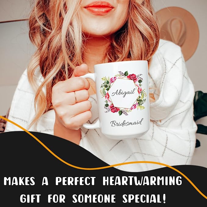 Personalized Coffee Mug 15 Oz, Custom Picture Text or Logo Ceramic Mug, Customized Gift for Men & Women, Taza Personalizada with Photo and Words, Customizable Large Tea Cup | White - Image 5