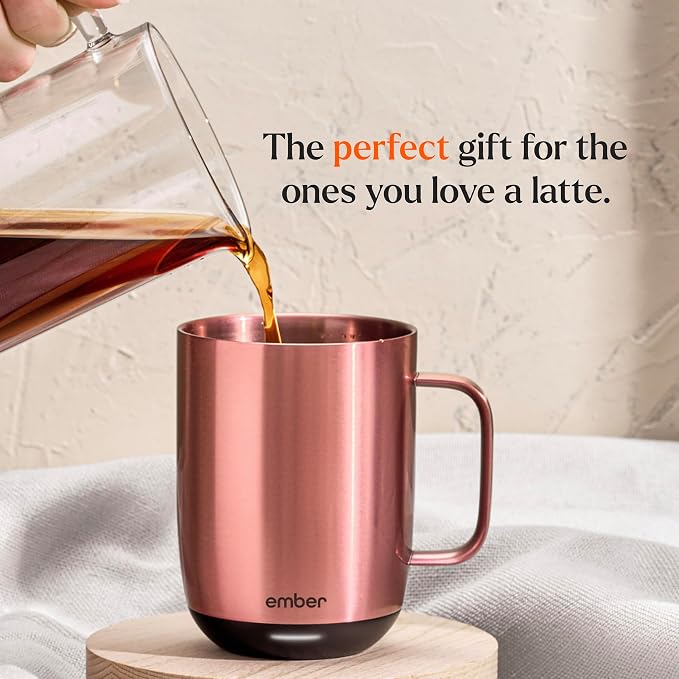 Ember Mug² Temperature Control Smart Mug 14oz - Rose Gold - Image 7