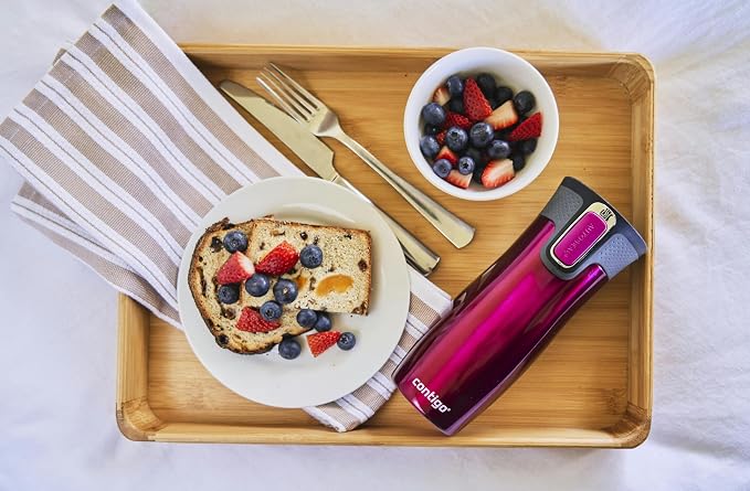 Contigo West Loop Autoseal Travel Mug, Stainless Steel Thermal Mug, Vacuum Flask, Leakproof Tumbler, Coffee Mug with BPA-Free Easy-Clean Lid - Image 6