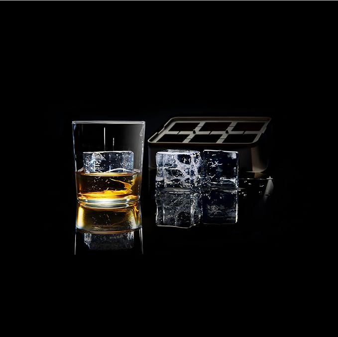 LURCH Germany ICE Former Cube - Silicone Tray for 6 Ice Cubes (2x2'') - Image 4
