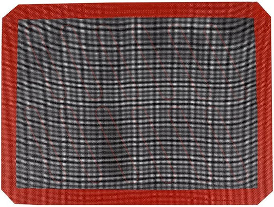 Levemolo Non-stick Easy Silicone Baking Oven Mat Glass and Fiber Pad for Heat Resistant to Store Bakeware Liner Preparation Bread and Bun Kitchen for Pastry and Cookie by levemolo