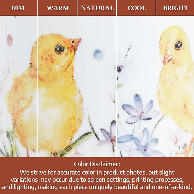 Maison d' Hermine Coffee Mug with Handles Tea Cups (15 Ounce, Pack of 1) | Fine Bone China Coffee Mugs for Hot Beverages Cappuccino Latte Home Restaurant Hotel Spring Summer -Easter Zest - Chicks - Image 6