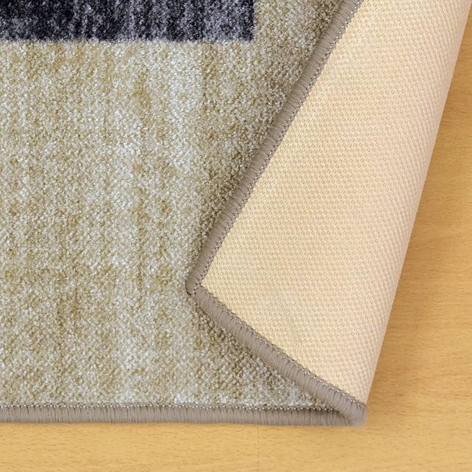 Superior LCKWD-Nylon-Parent Area Rug, 5 ft x 8 ft, Cream - Image 5