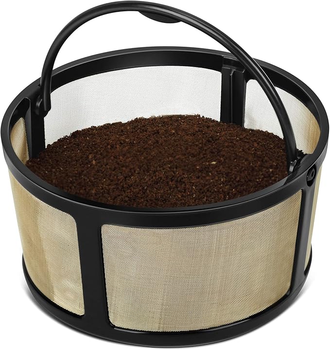 Reusable Keurig K Duo Coffee Filter Only for K-Duo Essentials and K-Duo Brewers Machine, Reusable Mesh Ground Coffee Basket by Geesta
