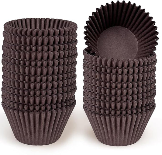 qiqee Coffee Cupcake Liners, 300 Count, Jumbo Size by Qiqee