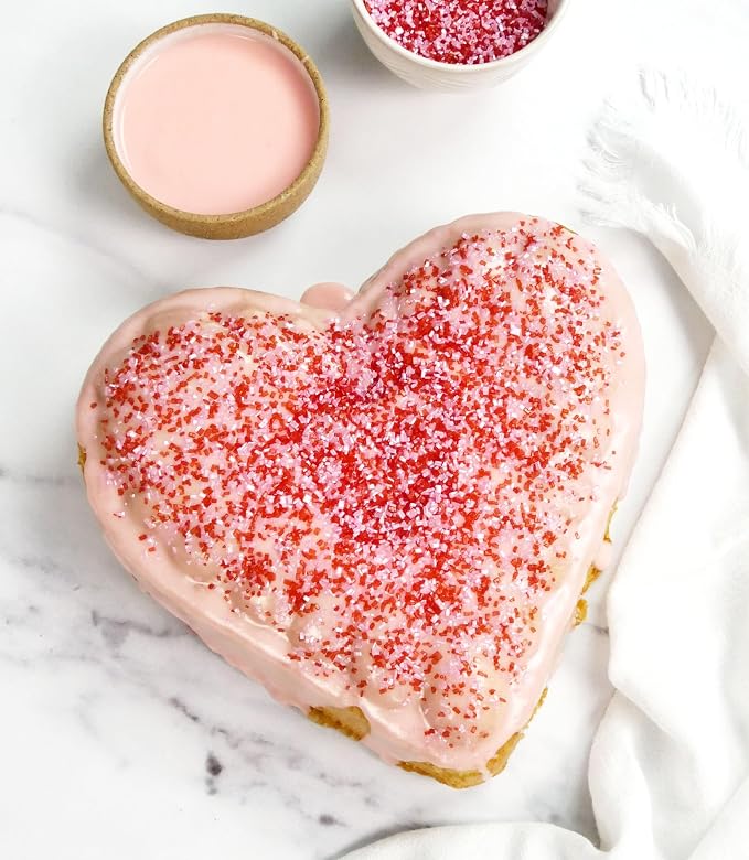 USA Pan Global Bakeware Fancy Heart Cake Pan - Image 6