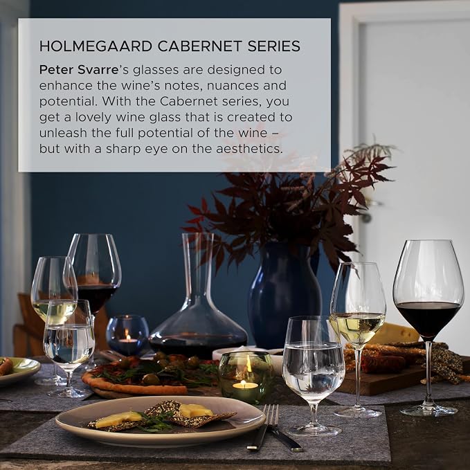 Holmegaard Cabernet Cocktail Glass, Clear, 5.5" H x 4.3" D, 9.8 oz, Set of 6, Designed by Peter Svarrer, Gift Box Included - Image 6