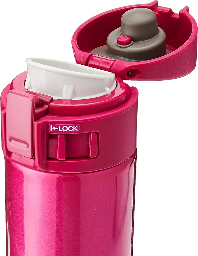 Zojirushi Stainless Steel Mug, 480ml, Cherry - Image 2
