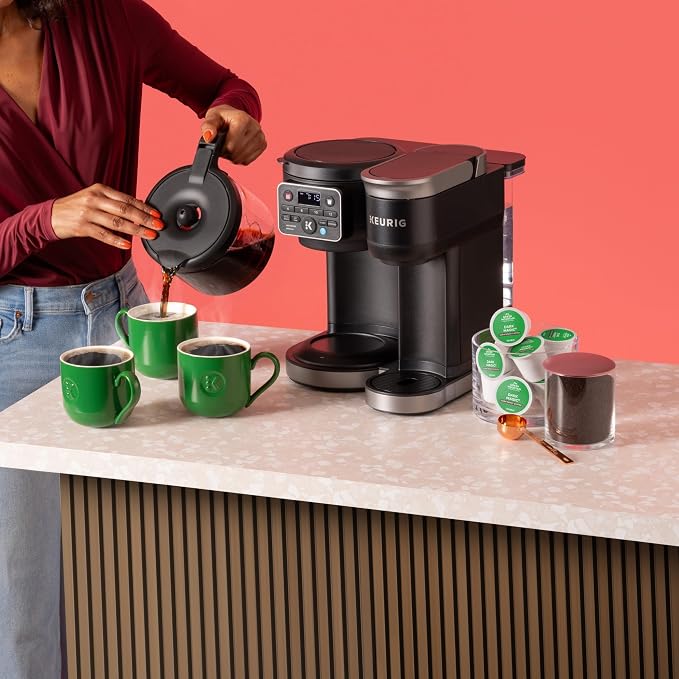 Keurig K-Duo Hot & Iced Single Serve & Carafe Coffee Maker, MultiStream Technology, 72oz Reservoir (Gen 2) | MultiStream Technology, Reservoir (Gen 2) - Image 11