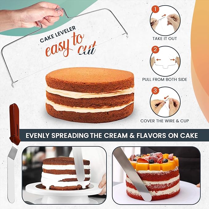 RFAQK Cake Pan and Decorating Set - Thumbnail 2