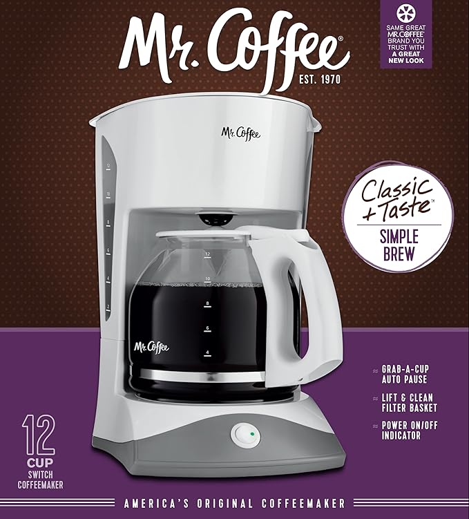 Mr. Coffee® Simple Brew 12-Cup Switch Coffee Maker - Image 3