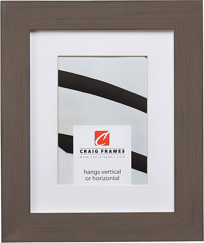 Craig Frames Jasper, 14 x 20 Inch Country Whiskey Brown Picture Frame Matted to Display a 11 x 17 Inch Photo - Image 4