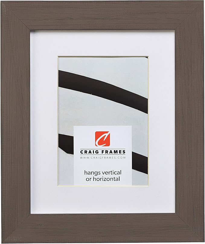 Craig Frames Jasper, 16 x 20 Inch Country Whiskey Brown Picture Frame Matted to Display a 11 x 14 Inch Photo - Image 4