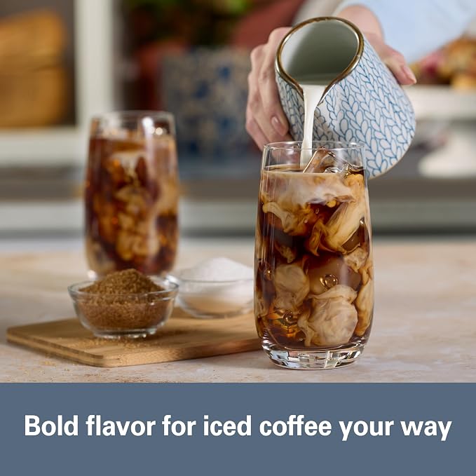 Hamilton Beach 2-Way Drip Coffee Maker & Single Serve Coffee Machine | Hot & Iced Coffee Maker| 12 Cup Glass Carafe| AquaFlow Showerhead | Auto Pause & Pour | Kitchen Makeover Blue |47502J - Image 5