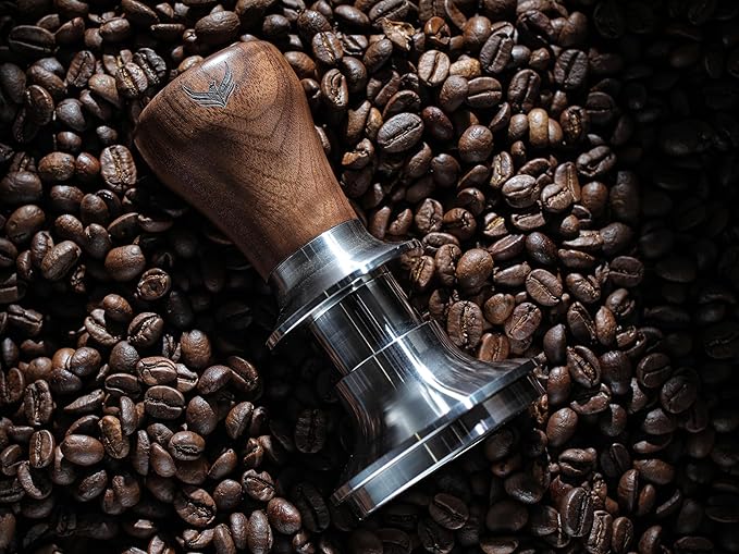 54mm Breville Espresso Machine Accessories Kit – Walnut Bottomless Portafilter, Spring Loaded Calibrated Tamper, Distribution Tool, Tamping Station & Espresso Scale with Timer