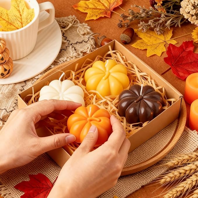 2Pcs Pumpkin Cake Molds Silicone 3D Pumpkin Cake Cupcake Pan Thanksgiving Silicone Molds Autumn Fall Ice Tray Mold Thanksgiving Chocolate Baking Jello Moulds Harvest Candy Mold for Holiday Decor