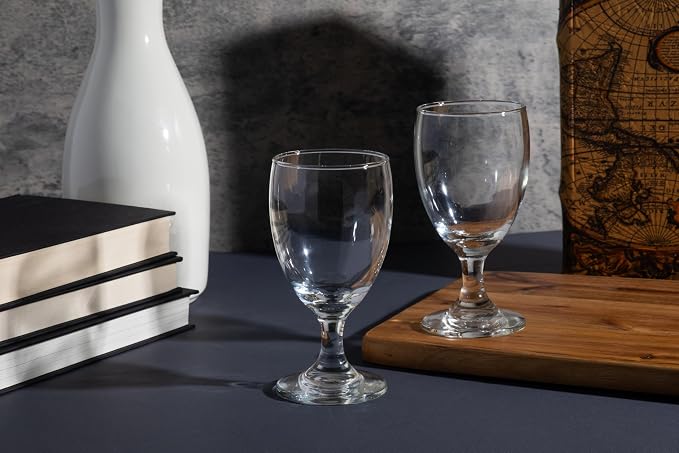 Water Glasses Set of 6 – 10 Ounce Modern Cocktail Goblets | Perfect Drinking Glasses for Wine, Cocktails and More – Elegant Glassware for Parties and Daily Use - Image 6