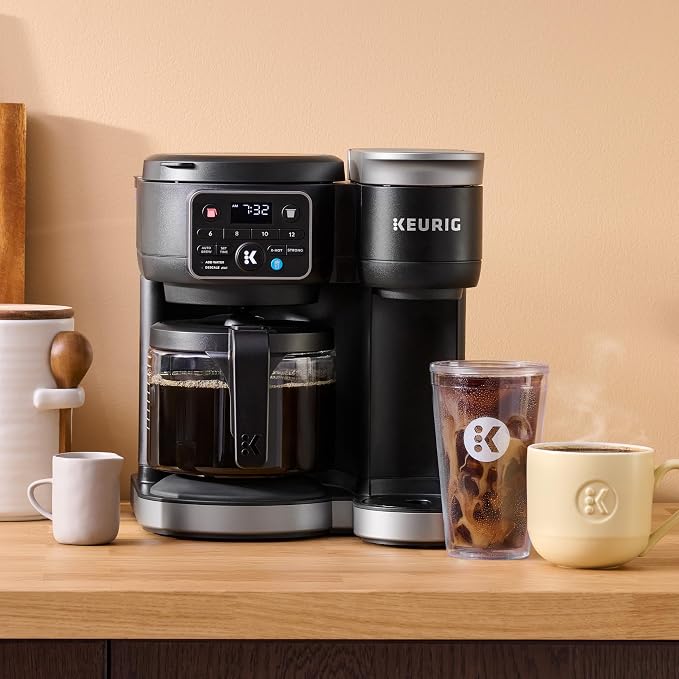 Keurig K-Duo Single Serve K-Cup Pod & Carafe Coffee Maker, Black - Image 7