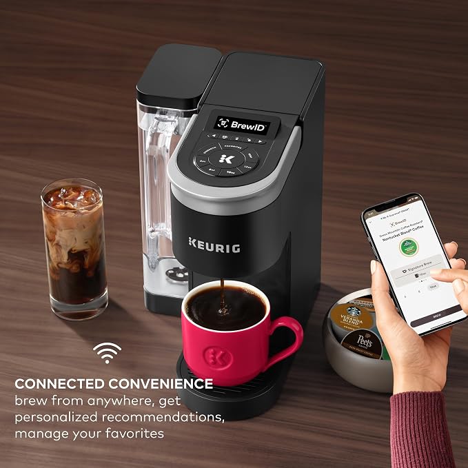 Keurig K-Supreme SMART Coffee Maker (Black) | MultiStream Technology, Brews 6-12oz Cup Sizes - Image 5