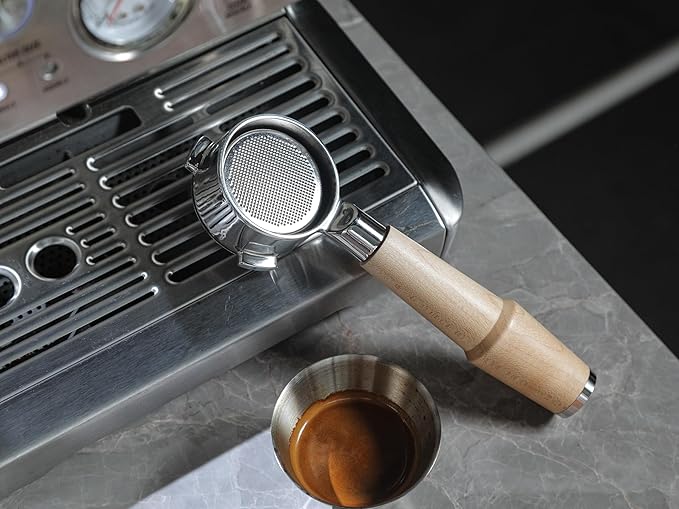 Breville Accessories Set 54mm Espresso Tamper Kit 4pcs Tamp Station, Coffee Tamper, Bottomless Portafilter and Espresso Distributor