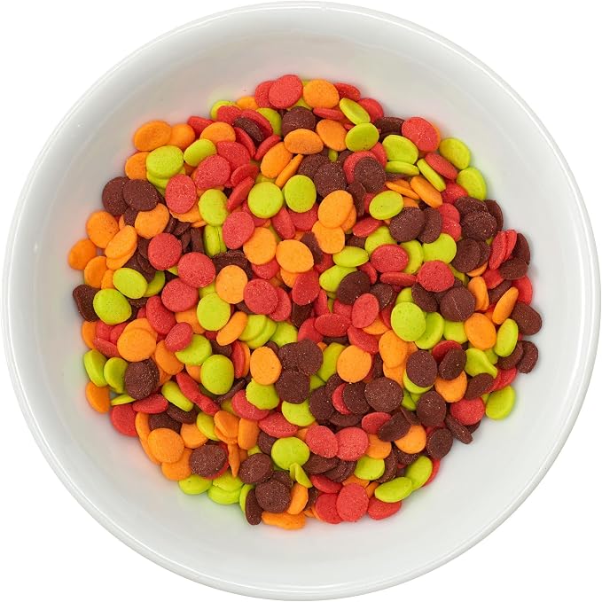DECOPAC Autumn Thanksgiving Quins Fancy Sprinkles, 19.5oz, Candy Sprinkles in Handheld Container, Edible Sprinkles For Celebration Cakes, Cupcakes, Cookies - Image 3