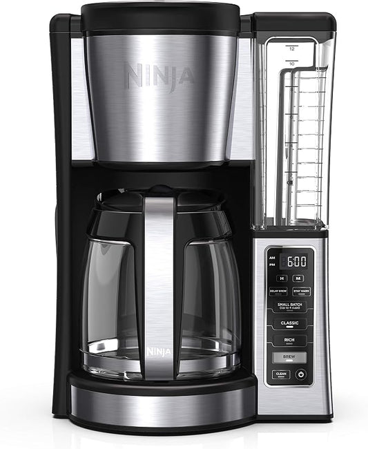 Ninja Fresh Brew Coffee Maker, 12 Cup Glass Carafe, Stainless Steel, CE251 by Unknown