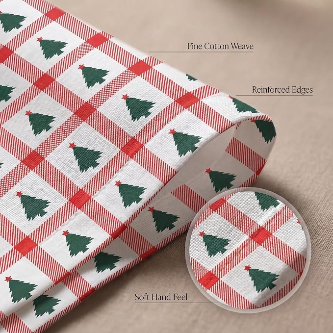 Urban Villa Cloth Napkins Cotton 20x20 (Set of 12) Tree Print - Image 5