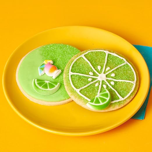 DecoPac Sanding Sugar | Lime Green Edible Sugar Sprinkles | 33oz | Edible Sanding Sugar in Handheld Container | Made In USA | Sugar Sprinkle Mix For Cakes, Cupcakes, Cookies, Extra Large Pack | 33 Ounce - Lime Green - Image 6