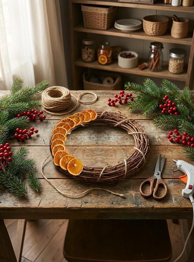 Dried Orange Slices for Crafts 4.5oz, Rustic Christmas Fall Decoration | Dried Orange Slices for Crafts 4.5oz, Rustic Christmas Fall Decoration - Image 4