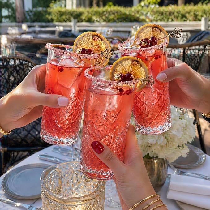 Restaurantware 10 oz Highball Glass, 6 Pack - Image 3