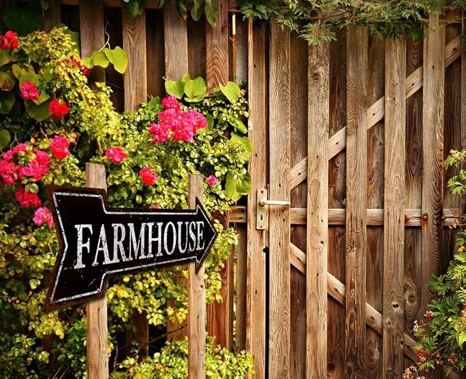 Mukuko Farmhouse Wall Decor - Farmhouse Sign 6" x 18" - Arrow Tin Metal Sign Wall Decor for Living Room, Home Sign Wall Decor, Country Decor for Home, Signs for Home Wall Decor - Image 7