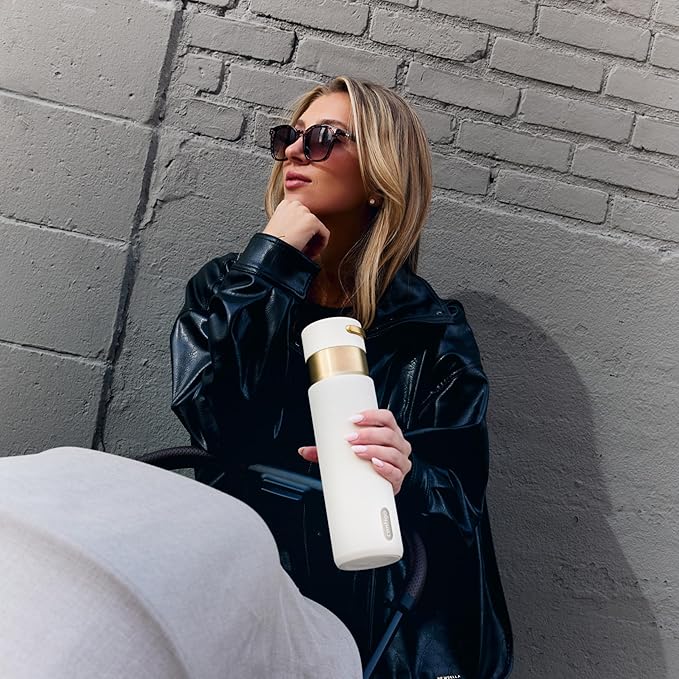 Contigo AutoSeal 24 oz Stainless Steel Vacuum-Insulated Water Bottle with Leakproof Push-Button Spout & Lock, Carry Strap, BPA-Free & Lead-Free, Dishwasher Safe - Image 6