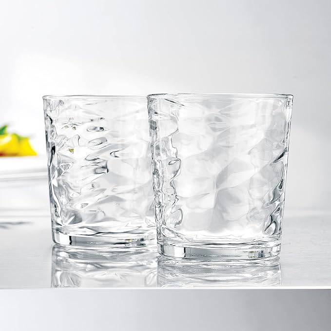 Glaver's Whiskey Glasses 13 oz Set of 4 Old Fashioned Glasses | Barware, For Whisky, Scotch, Bourbon, Liquor, Juice, and Cocktails - Image 6