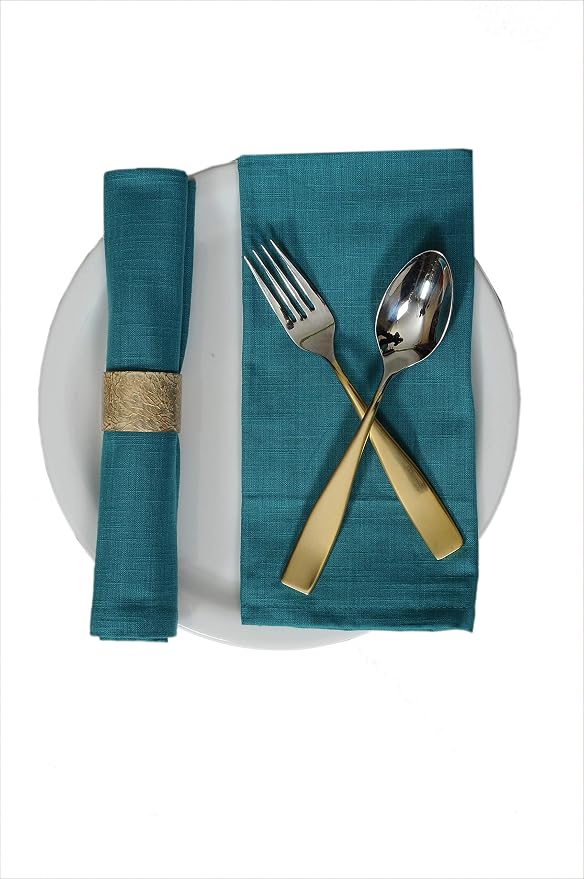 Urban Villa Cloth Napkins Cotton 20x20 (Set of 12) Multi - Image 8
