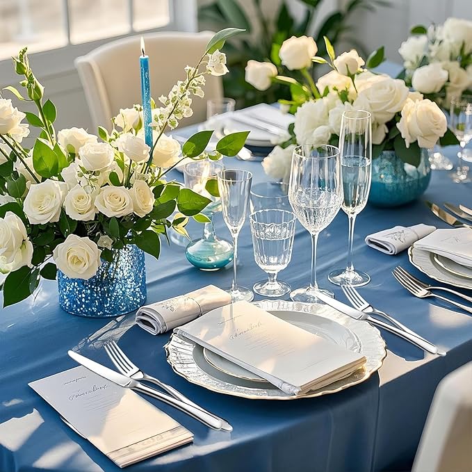 Heavy Duty Silverware Set for 8, Stainless Steel Flatware Cutlery Set | Heavy Duty Steak Knife Fork and Spoon, Dishwasher Safe, Gift Package for Wedding Housewarming - Image 6