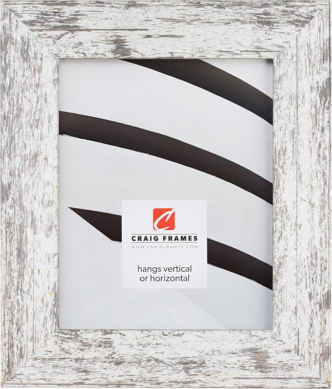 Craig Frames 19x25 White Picture Frame for Posters and Gallery Wall | Lightweight shatter resistant acrylic facing with a rigid backing board, made in the USA by CraigFrames