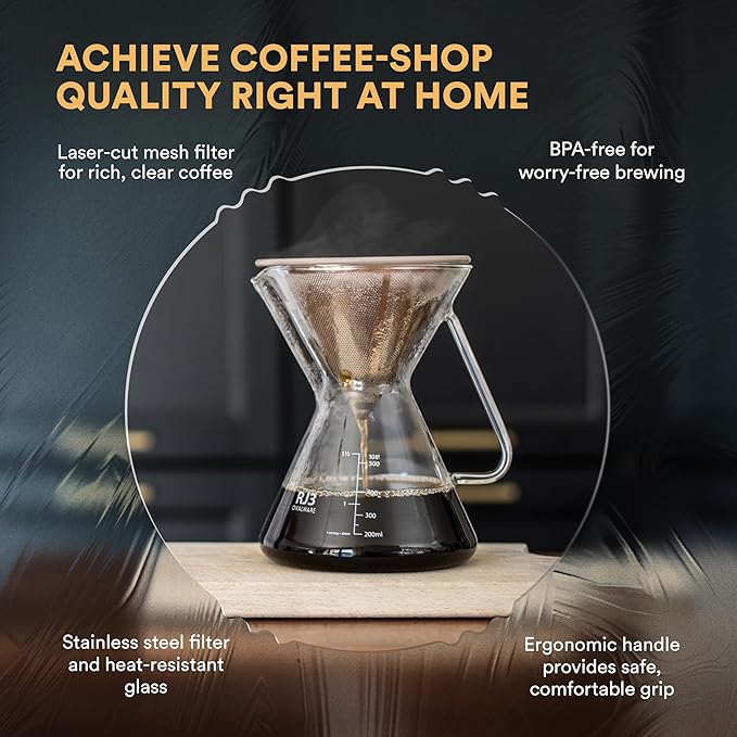 Ovalware Pour Over Coffee Maker - Thumbnail 5