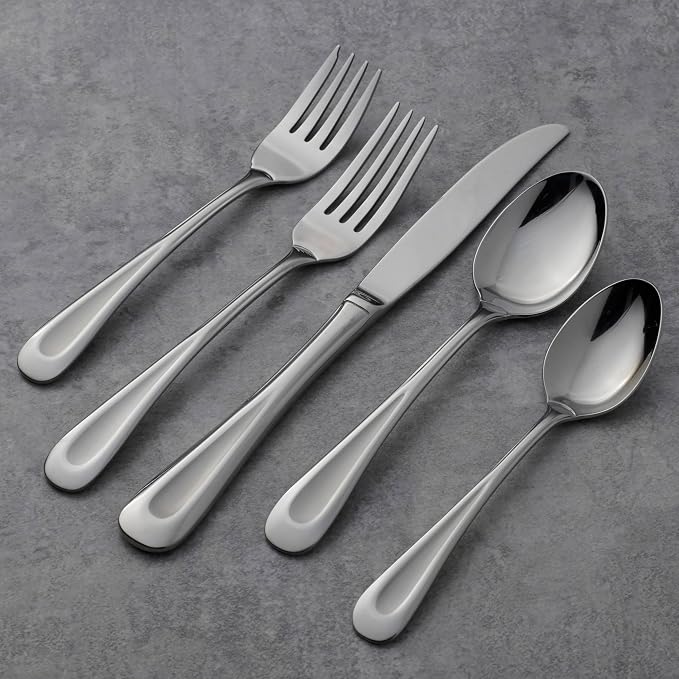 Oneida Satin Sand Dune 20-Piece Flatware Set, Service for 4 (Pack of 3) - Image 6