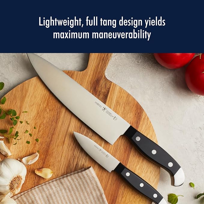 Henckels Statement 20-Pc Knife Block Set, Razor-Sharp, German Engineered | Informed by 100+ Years of Mastery. Effortless Cutting with Lightweight with Comfortable Grip, Dishwasher safe. - Image 7