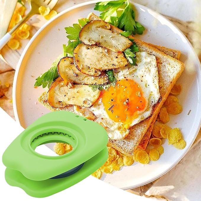 Sandwich Molds Cutter And Sealer Crustless Sandwich Maker Cutter Sealer Set | Sandwich Cutting Die for Breakfast Toast Making Kids Lunch Box School Home Picnic Travel Office Lunchbox On - Image 2