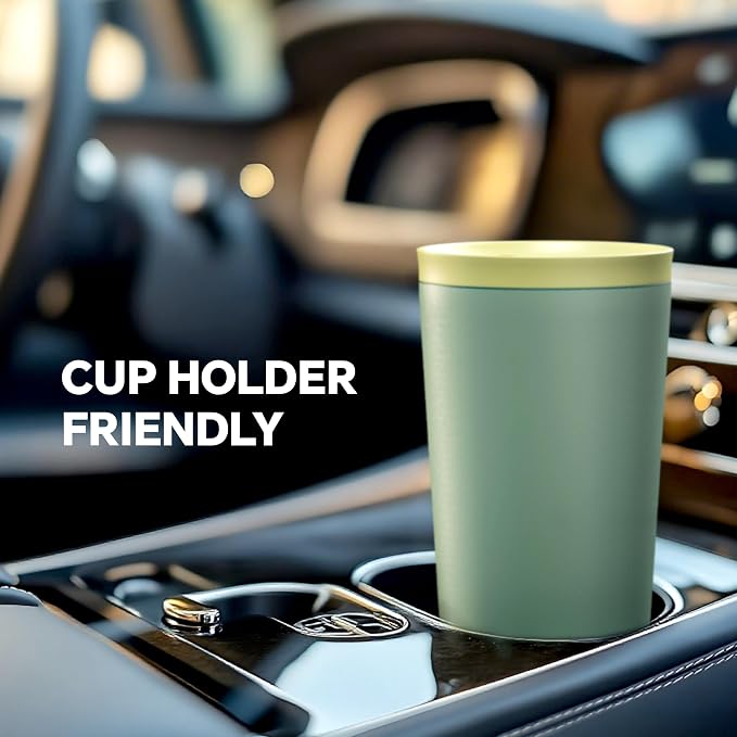 Ideus 17 oz Travel Coffee Mug, Double Wall Vacuum Stainless Steel Insulated Coffee Tumbler With Lid, Splash-Proof & Cup Holder Friendly, Keeps Drinks Hot/Cold, Dishwasher Safe, Mint Green - Image 5