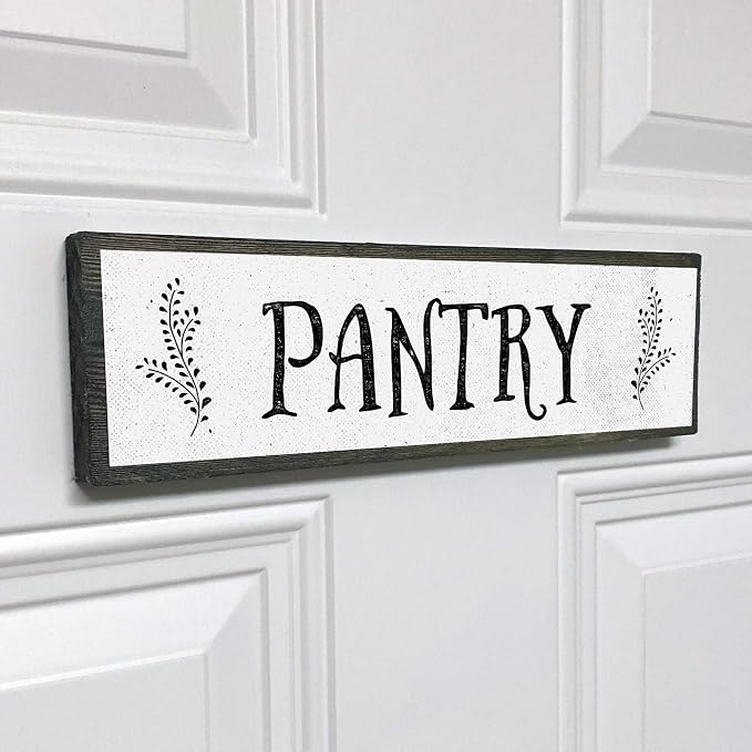 Kitchen Wood Signs (Medium - Wood And Metal, Pantry) - Image 8