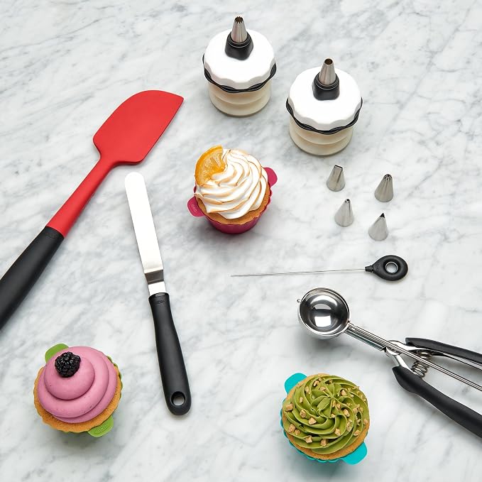 OXO Good Grips Silicone Baking Cups, Pack of 12, Reusable, BPA-Free, Dishwasher Safe, Non-Stick, Food Grade, Cupcake Cups, Muffin Cups, Cupcake Liners, Muffin Liners - Image 17