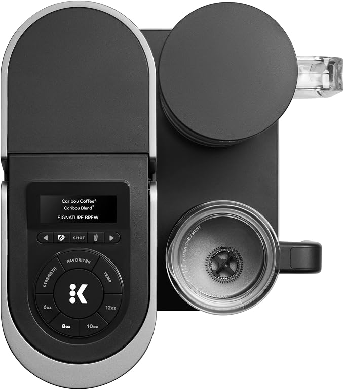 Keurig K-Café SMART Single Serve Coffee Maker with WiFi Compatibility, Latte and Cappuccino Machine with Built-In Frother, 6 Brew Sizes, Black | WiFi Compatibility, Latte, Cappuccino Machine with Built-In Frother, 6 Brew Sizes - Image 17