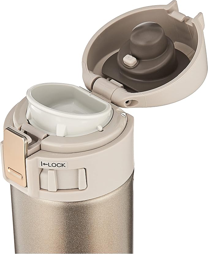 Zojirushi SM-KHE36NL Stainless Steel Mug, 12-Ounce, Champagne Gold - Image 2
